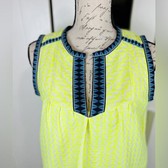 J.Crew Tall Arrow Print Shift Dress Size 2 - Picture 11 of 14